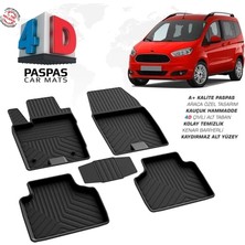 Ford Courier Ferrous 4d Havuzlu Kauçuk Paspas 2019