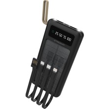 Tredium 10000 Mah Taşınabilir Şarj Cihazı Powerbank-Güneş Enerjisiyle