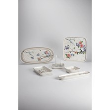 İpek Porselen 6 Kişilik 29 Parça Verano  Porselen Kahvaltı Takımı Romance– Şık Kahvaltı Seti