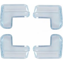 Zero Land Nrzsnt Şeffaf Köşe Koruyucu 4 Lü Set Çocuk Güvenlik Masa Köşe Atı