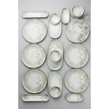 İpek Porselen 6 Kişilik 29 Parça Toledo  Porselen Kahvaltı Takımı Herb– Şık Kahvaltı Seti