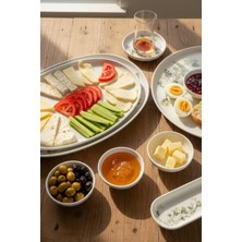 İpek Porselen 6 Kişilik 29 Parça Toledo  Porselen Kahvaltı Takımı Freesıa– Şık Kahvaltı Seti