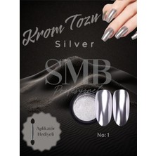 SMB Profesyonel Krom Toz Gümüş (Silver) Ayna Tozu