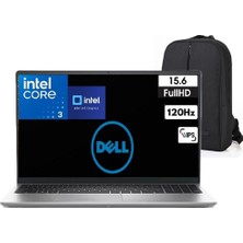 Dell Pro 15 Intel Core I3-100U 8gb Ram 512GB SSD 15.6" Fhd 120Hz IPS Windows 11 Pro + Istanbularena Çanta