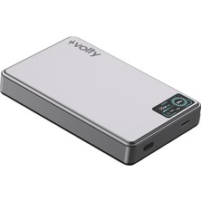 Volty Magsafe Powerbank 10000 Mah | 15W Kablosuz, 20W Pd Hızlı Şarj, Dijital Ekran, 192G (V0601002)