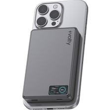 Volty Magsafe Powerbank 10000 Mah | 15W Kablosuz, 20W Pd Hızlı Şarj, Dijital Ekran, 192G (V0601002)
