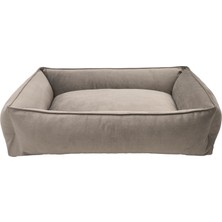 Techmrt Pet Comfort Golf Ortopedik Gri Köpek Yatağı M 75X60CM