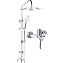 FAWER Faucet & Shower Fawer Krom Robot Duş Seti & Fawer Krom  Banyo Bataryası -202-2SY