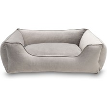 Techmrt Pet Comfort Alpha Ortopedik Gri Köpek Yatağı L 105X85CM