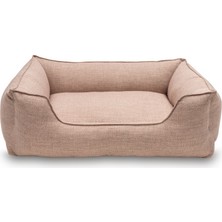 Techmrt Pet Comfort Alpha Ortopedik Pembe Köpek Yatağı M 80X65CM