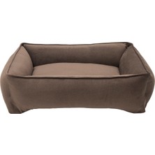 Techmrt Pet Comfort Golf Ortopedik Kahverengi Köpek Yatağı Xl 105X80CM