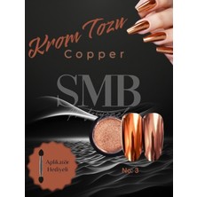 SMB Profesyonel Krom Toz Bakır (Copper) Ayna Tozu