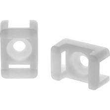 Gwest Vk V - 2 Vidalı Kroşe 22.2X15.9 mm Beyaz 100 Adet