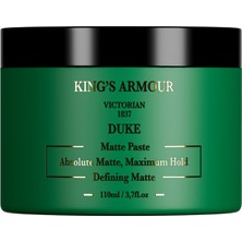 King's Armour Duke Saç Şekillendirici Mat Macun 110 ml
