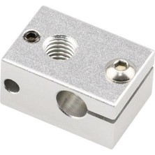 Emay Center 3D Yazıcı Alüminyum Isıtıcı Blok (Heatblock) V6 - 23X16X11.5MM 3D Printer Için