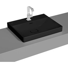 Vitra Metropole Lavabo, 60 Cm, Mat Siyah 7526B083-0001