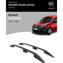 Turtle Renault Kangoo 2007-2021 Crown Tavan Çıtası - Siyah