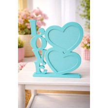 Sidas 3D Aşk Temalı Çiftli Fotoğraf Çerçevesi  2 Fotoğraflı Love Photo Frame