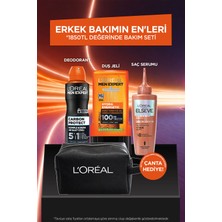 L'Oréal Paris L’oréal Men Expert Erkek Bakım Seti – Duş Jeli, Deodorant ve Serum Içeren Çanta Hediyeli Erkek Bakım Seti
