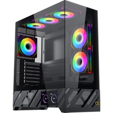 Xigmatek EN48692 Alphard Pro Siyah Odın Iı 850W 4*12CM Argb Fan 6.8'' LCD Li Atx/e-Atx Gaming Oyuncu