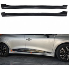 🚗 Renault Clio 4 R Yan Marşpiyel (Plastik) | Dinamik & Koruyucu Tasarım | Boyasız