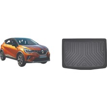 paspasgarajı Paspasgaraji Renault Captur Alt 3D Bagaj Havuzu 2021-SONRASI