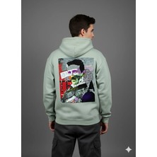 Lenithra Nikola Tesla Sırt Baskılı Unisex Oversize Hoodie