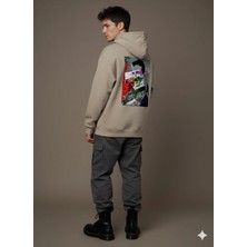 Lenithra Nikola Tesla Sırt Baskılı Unisex Oversize Hoodie