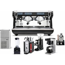 Dinamik Endüstriyel Dinamik Platinum Gold 7 Parça Cafe Kurulum Paketi – Endüstriyel Espresso Makinesi Seti