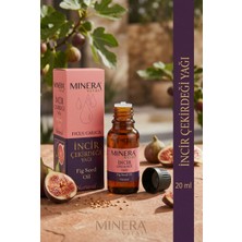 Minera Vital İncir Çekirdeği Yağı 20 ml (Fig Seed Oil) Damlalıklı Cam Şişe