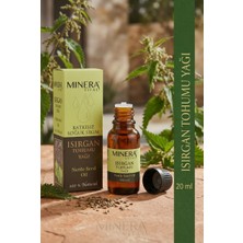 Minera Vital Isırgan Tohumu Yağı 20 ml (Nettle Seed Oil) %100 Saf Soğuk Sıkım Damlalıklı Cam Şişe