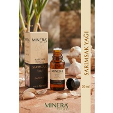 Minera Vital Sarımsak Yağı 20 ml Katkısız Içilebilir & Sürülebilir