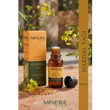 Minera Vital Hardal Yağı 30 ml (Mustard Oil) %100 Saf Soğuk Sıkım Damlalıklı Cam Şişe