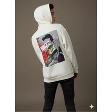 Lenithra Nikola Tesla Sırt Baskılı Unisex Oversize Hoodie