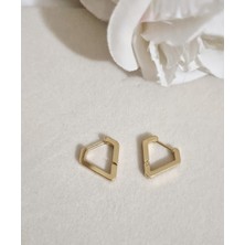 Initium Paslanmaz Çelik Basic Gold Küpe