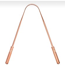 Hijyenik Dil Kazıyıcı Temizleme Dil Sıyırıcı Dil Temizleyici Bakır Hilal