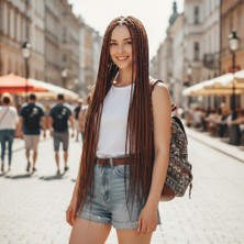 Balkan Grup Afrika Örgüsü ve Rasta Için Sen / Kumral