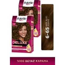 Palette Deluxe Saç Boyası Göz Alıcı Kahve 6-65 115 ml x 2 Adet