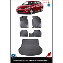 Rizline Hyundai Accent 2011-2018 Bagaj Havuzu ve Havuzlu Paspas