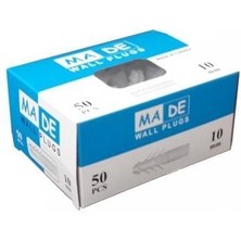 Balkan Grup Made 10 mm Plastik Dubel 50 Adet