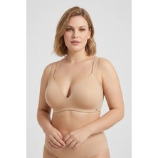 Amarelle Sienna Ten Comfort Bra Büyük Beden Toparlayıcı Sütyen- Balensiz, Dolgusuz, Kalın Askılı