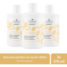 Otacı Botanics+ Dolgunluk & Hacim Veren Bakım - Arnika ve Bitkisel Keratinli Bitkisel Şampuan Üçlü Paket