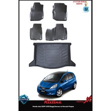 Rizline Honda Jazz 2009-2015 Bagaj Havuzu ve Havuzlu Paspas