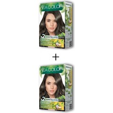 MiraLive 2x2 Tüp Krem Saç Boyası Seti Küllü Kumral No:7.1