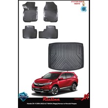 Rizline Honda Cr-V 2018-2022 Alt Bagaj Bagaj Havuzu ve Havuzlu Paspas