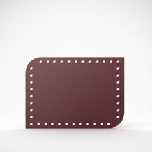 Grand Fine Art 2 Adet Deri Amerikan SERVIS-33X44 cm Amerikan Servis-Delikli Supla