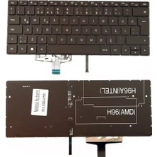 LineOn Huawei Matebook 13 VLT-W50 Notebook Klavye Işıklı