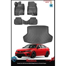 Rizline Honda Civic 2021 Sonrası Sedan Bagaj Havuzu ve Havuzlu Paspas