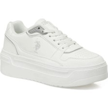 U.S. Polo Assn. CAROLINE 5PR Beyaz Kadın Sneaker