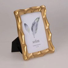 Selim 15X20 Telles Çerçeve Altın